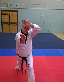 Master Daniel Sansom training